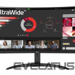 Monitoriai LG  MONITOR LCD 34" VA/34WR50QK-B 
