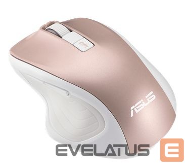 Kompiuterio pelė Asus MW202 2.4GHz Wireless Optical Mouse Wireless Rose Gold