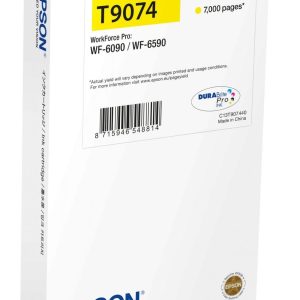 Eksploatacinės medžiagos spausdintuvams EPSON  WF-6XXX | Ink cartridge XXL | Yellow 