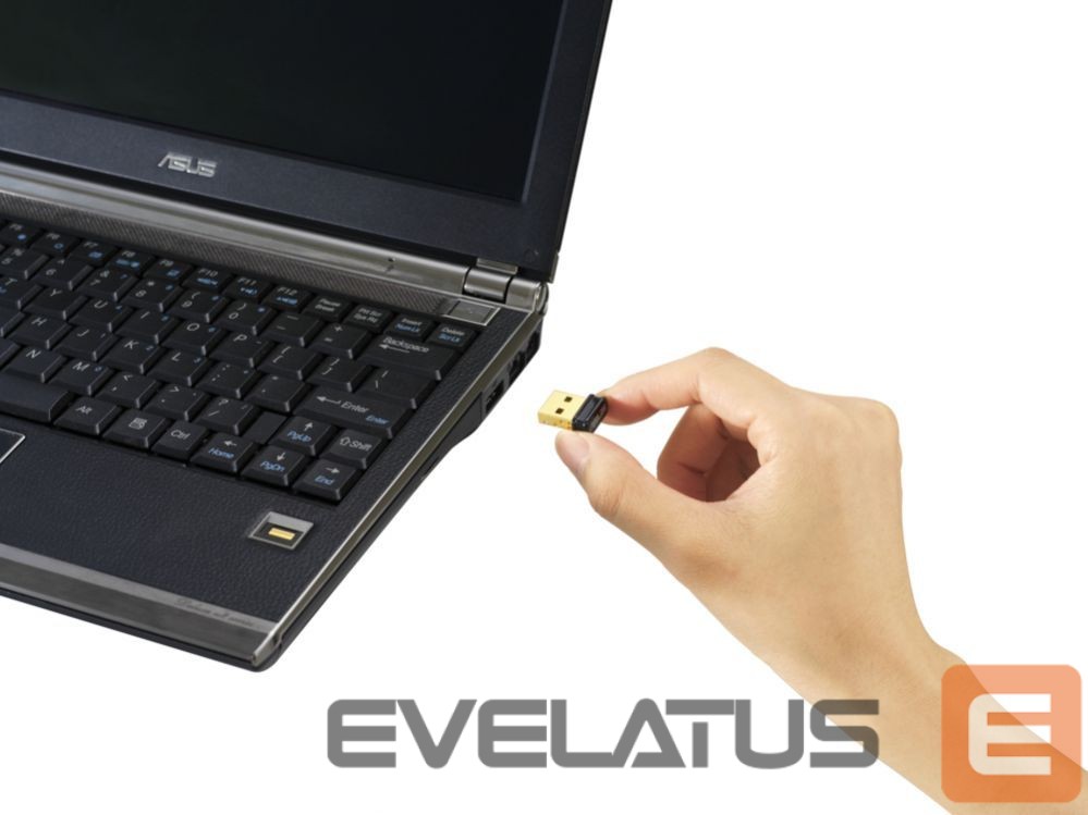 Adapteris Asus USB Wireless Adapter USB-N10 NANO B1 802.11n