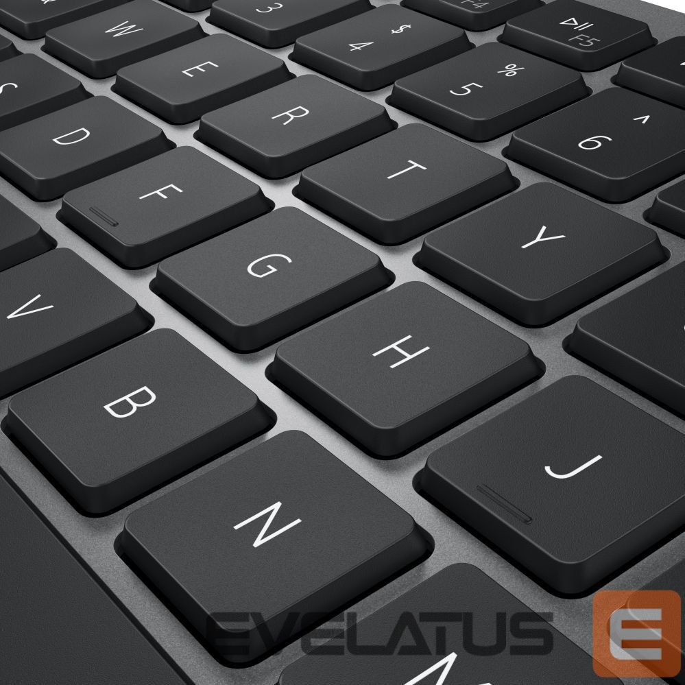 Kompiuterio klaviatūra Dell KM7120W Keyboard and Mouse Set, Wireless, Batteries included, NORD, Titan Gray