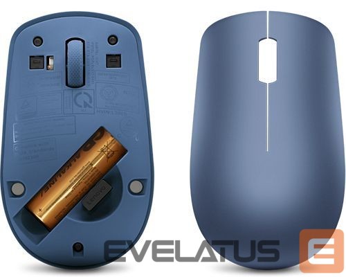 Kompiuterio pelė Lenovo Wireless Mouse 530 Optical Mouse, Abyss Blue, 2.4 GHz Wireless via Nano USB