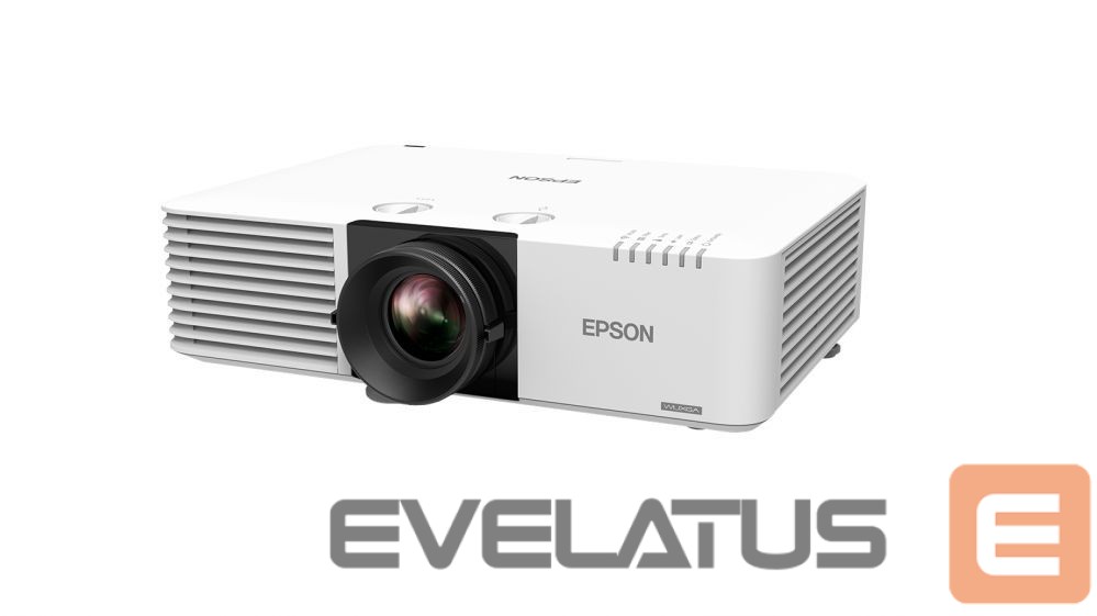 Spausdintuvai EPSON Laser Projector EB-L530U WUXGA (1920x1200), 5200 ANSI lumens, White, Lamp warranty 12 month(s)