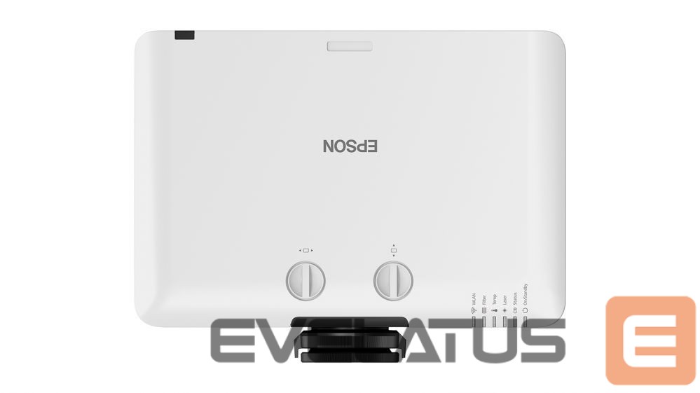 Spausdintuvai EPSON Laser Projector EB-L530U WUXGA (1920x1200), 5200 ANSI lumens, White, Lamp warranty 12 month(s)