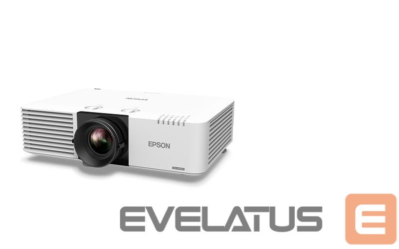Spausdintuvai EPSON Laser Projector EB-L530U WUXGA (1920x1200), 5200 ANSI lumens, White, Lamp warranty 12 month(s)