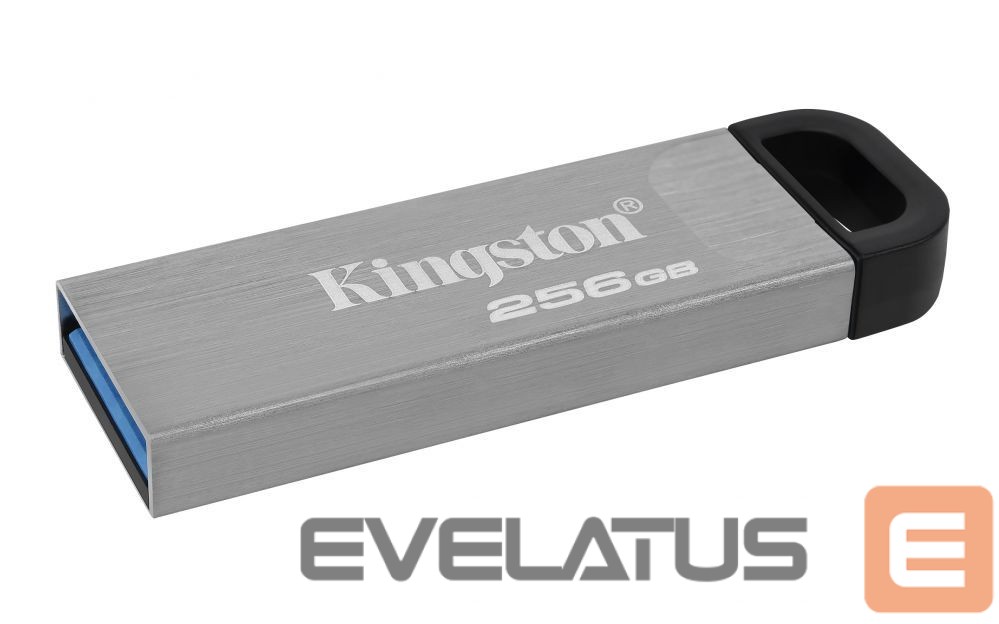 USB atmintinė Kingston USB Flash Drive DataTraveler Kyson 256 GB, Type-A USB 3.2 Gen 1, Silver