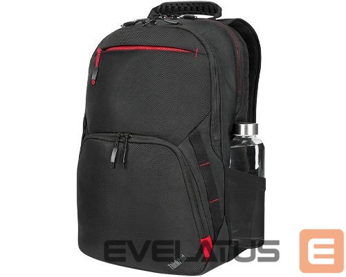 Nešiojamojo kompiuterio krepšys Lenovo ThinkPad Essential Plus 15.6-inch Backpack (Sustainable & Eco-friendly, made with recycled PET: Total 28% Exterior: 60%) Black