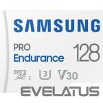 Atminties kortelės Samsung  SAMSUNG PRO Endurance MB-MJ128KA/EU 128 GB, MicroSD Memory Card, Flash memory class U3, V30, Class 10, SD adapter