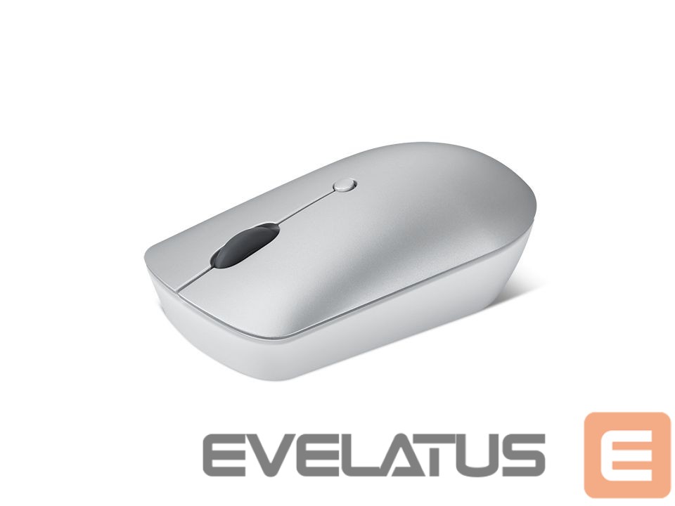 Kompiuterio pelė Lenovo Wireless Compact Mouse 540 Cloud Grey, 2.4G Wireless via USB-C receiver