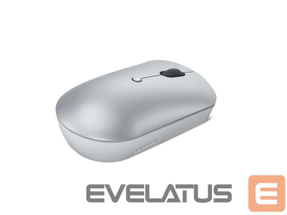 Kompiuterio pelė Lenovo Wireless Compact Mouse 540 Cloud Grey, 2.4G Wireless via USB-C receiver