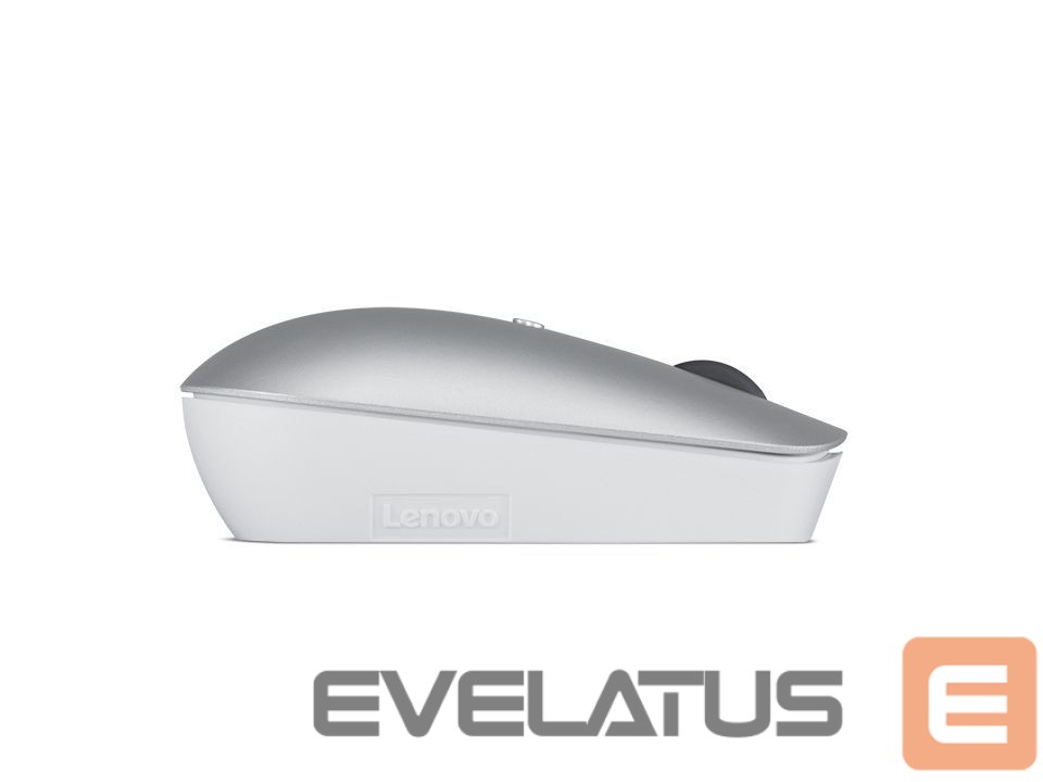 Kompiuterio pelė Lenovo Wireless Compact Mouse 540 Cloud Grey, 2.4G Wireless via USB-C receiver