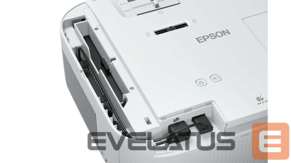 Spausdintuvai EPSON 3LCD projector EH-TW6250 4K PRO-UHD 3840 x 2160 (2 x 1920 x 1080), 2800 ANSI lumens, White, Wi-Fi, Lamp warranty 12 month(s)