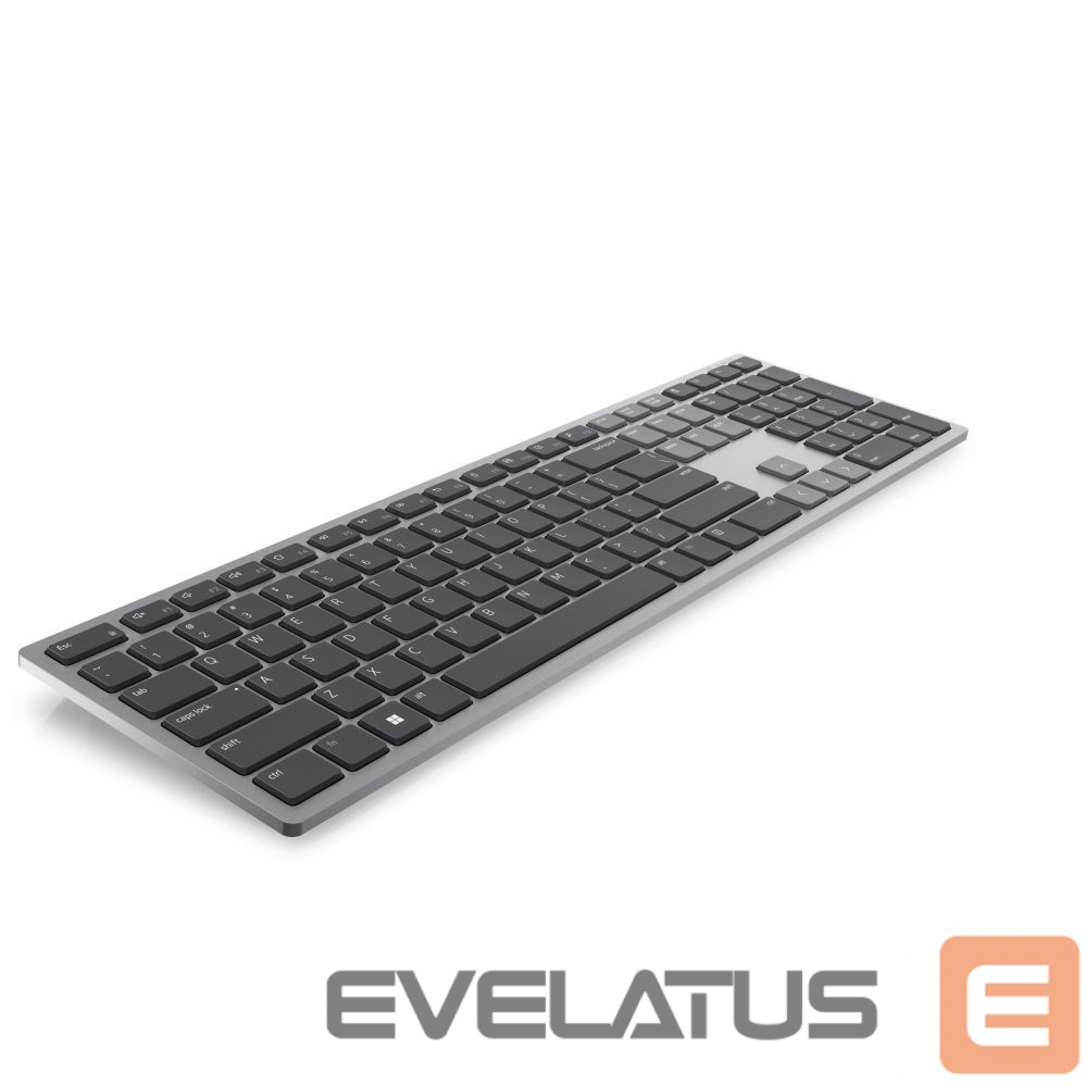 Kompiuterio klaviatūra Dell Keyboard KB700 Wireless, US, 2.4 GHz, Bluetooth 5.0, Titan Gray