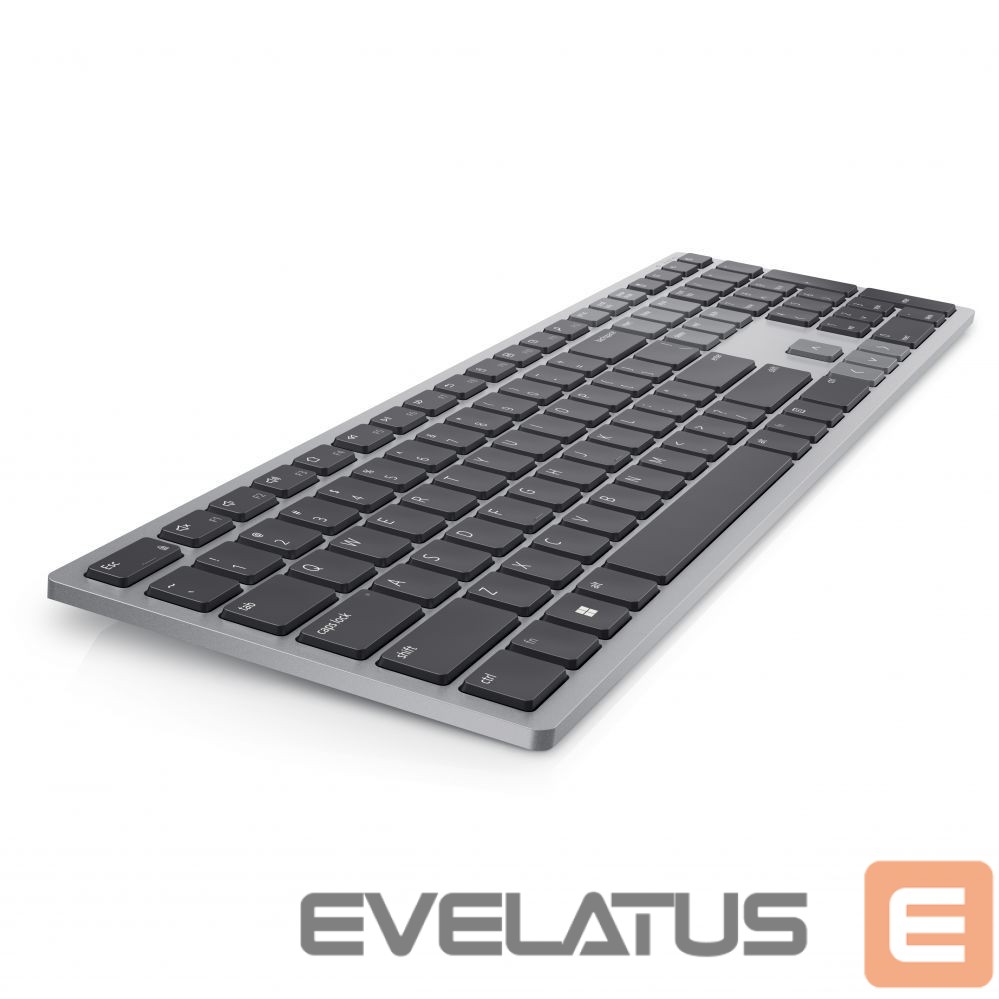 Kompiuterio klaviatūra Dell Keyboard KB700 Wireless, US, 2.4 GHz, Bluetooth 5.0, Titan Gray