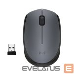 Kompiuterio pelė Logitech  M170 Wireless Mouse, Black, Grey 