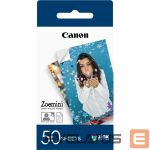 Biuro įrankiai Canon  50 sheets ZP-2030 Photo Paper, White, 5 x 7.6 cm