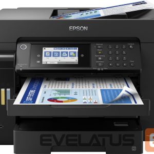 Spausdintuvai EPSON  EcoTank L15160 Colour, Inkjet, Multicunctional Printer, A3+, Wi-Fi, Black 