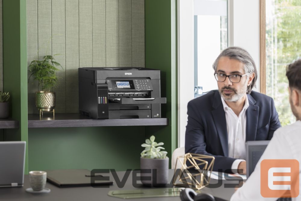 Spausdintuvai EPSON EcoTank L15160 Colour, Inkjet, Multicunctional Printer, A3+, Wi-Fi, Black
