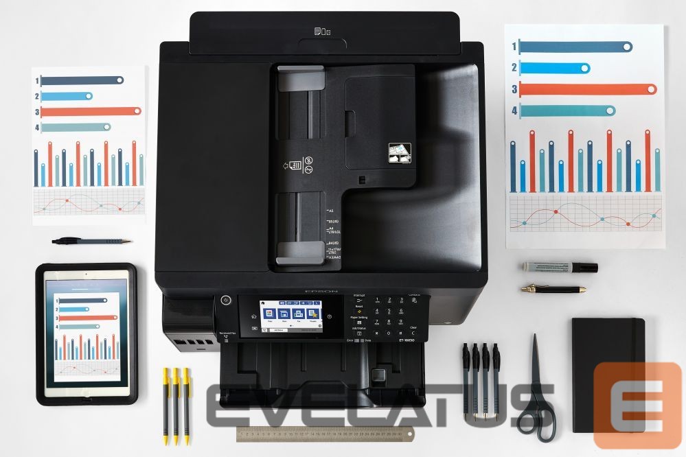 Spausdintuvai EPSON EcoTank L15160 Colour, Inkjet, Multicunctional Printer, A3+, Wi-Fi, Black