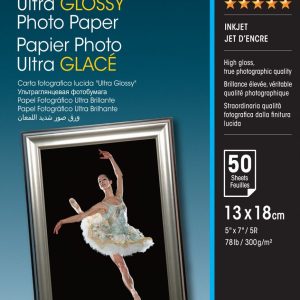 Biuro įrankiai EPSON  Ultra Glossy Photo Paper 50 sheets, 13 x 18 cm, 300 g/m²