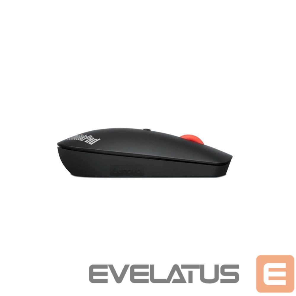 Kompiuterio pelė Lenovo ThinkPad Bluetooth Silent Mouse Black, Bluetooth 5.0