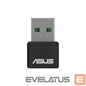 Kitas kompiuterio priedas Asus  Dual Band Wireless AX1800 USB Adapter USB-AX55 Nano 