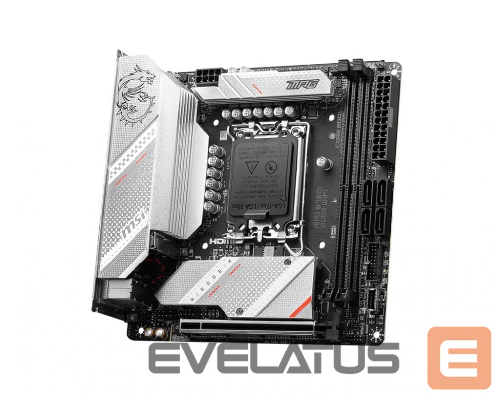 Intel procesoriaus pagrindinė plokštė MSI MPG B760I EDGE WIFI