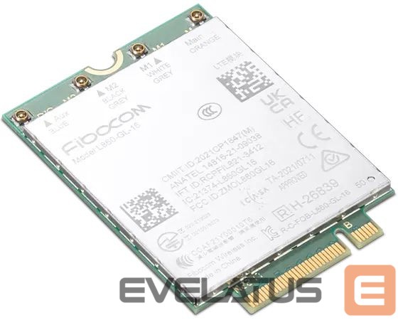 Kitas kompiuterio priedas Lenovo ThinkPad Fibocom FM350-GL 5G Sub-6 GHz M.2 WWAN Module for X1 Yoga Gen 8