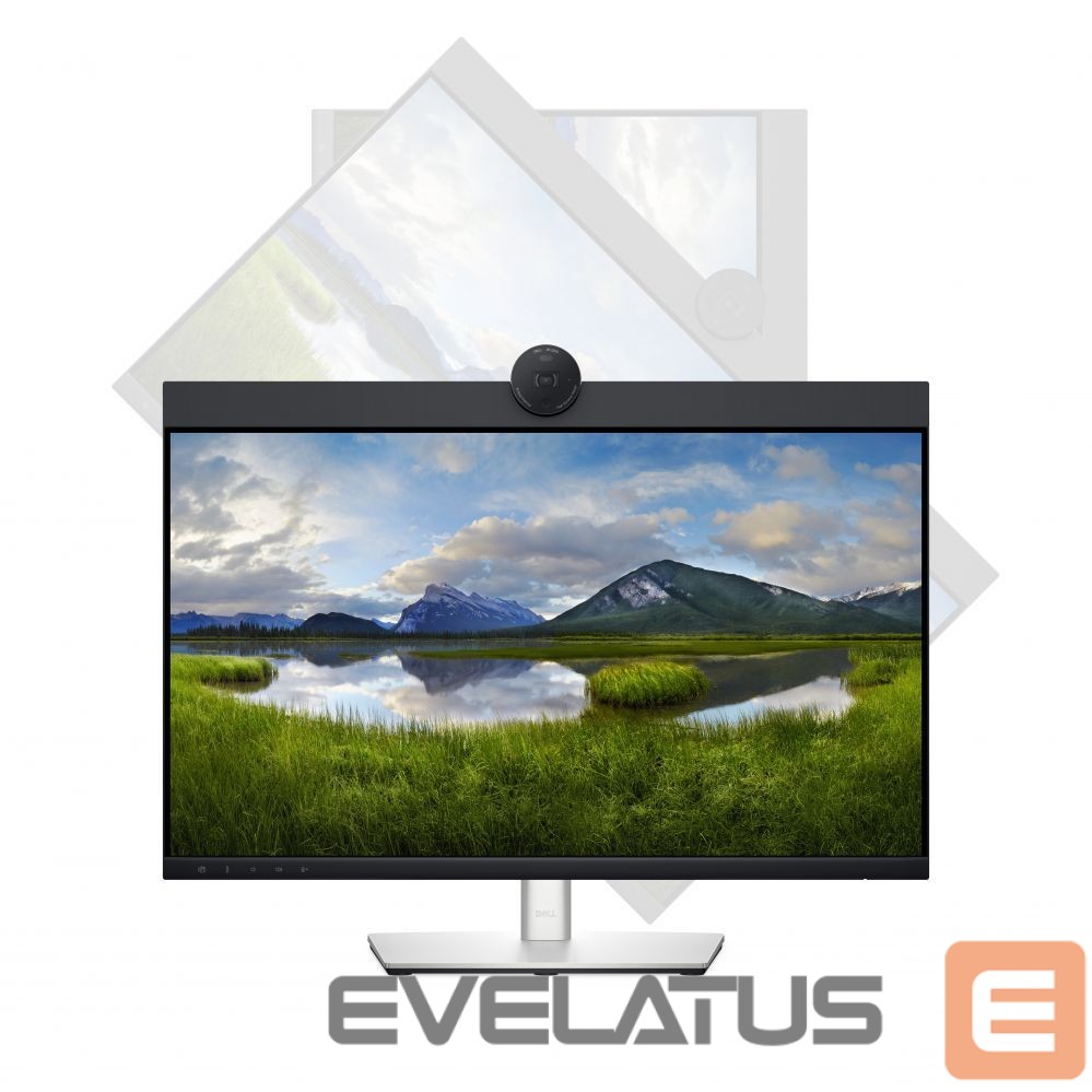Monitoriai Dell LCD P2424HEB 24" IPS FHD/1920x1080/DP,HDMI,USB-C,USB,RJ45/Black,silver