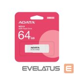 USB atmintinė ADATA  UC310 64GB USB Flash Drive, White 