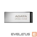 USB atmintinė ADATA  UR350 64GB USB Flash Drive, Black 