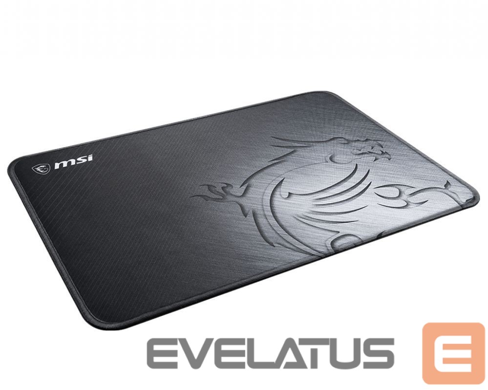 Kompiuterio pelė MSI AGILITY GD21 Mouse Pad, 320x220x3mm, Black