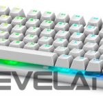 Kompiuterio klaviatūra Dell  545-BBFR Alienware Pro Gaming Keyboard Wireless US Alienware Linear Mechanical Lunar Light Bluetooth 