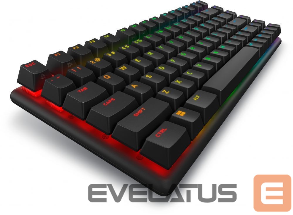 Kompiuterio klaviatūra Dell 545-BBFQ Alienware Pro Gaming Keyboard Wireless US Alienware Linear Mechanical Dark Side of the Moon Bluetooth