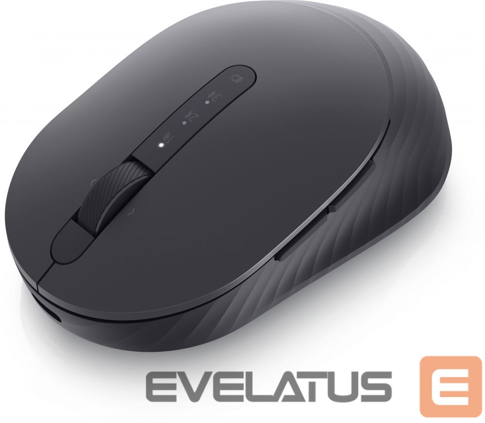 Kompiuterio pelė Dell Premier Rechargeable Mouse MS7421W Wireless 2.4 GHz, Bluetooth Graphite Black