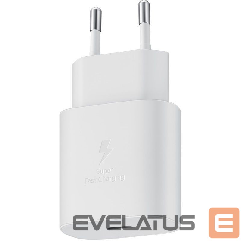 Adapteriai Samsung Samsung Travel Adapter 25W Type-C / 3,30 V - 11 V TA800N EP-TA800NWEGEU White