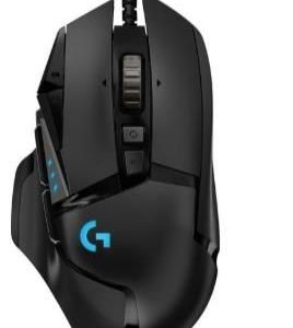 Kompiuterio pelė Logitech  MOUSE USB OPTICAL G502 HERO/BLACK 910-005471 