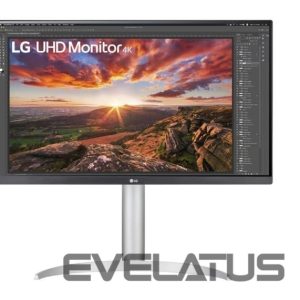 Monitoriai LG  LCD Monitor||27UP850K-W|27"|Gaming|Panel IPS|3840x2160|16:9|60 Hz|5 ms|Pivot|Height adjustable|Tilt|Colour Black|27UP850K-W 