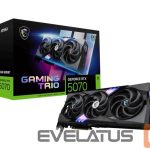 Vaizdo plokštės / Vaizdo plokštės MSI  Graphics Card||NVIDIA GeForce RTX 5070|12 GB|GDDR7|192 bit|PCIE 5.0 16x|Triple slot Fansink|1xHDMI|3xDisplayPort|RTX507012GGAMTRIOOC 