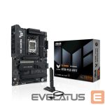 AMD procesoriaus pagrindinė plokštė Asus  Mainboard||AMD X870E|SAM5|ATX|Memory DDR5|Memory slots 4|1xPCI-Express 3.0 1x|1xPCI-Express 4.0 16x|1xPCI-Express 5.0 16x|4xM.2|1xHDMI|4xUSB 2.0|7xUSB 3.2|2xUSB-C|1xRJ45|3xAudio port|TUFGAMX870E-PLUSWIFI7 