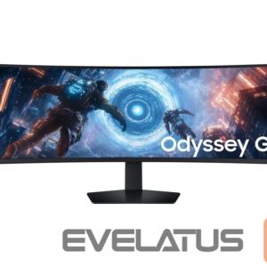 Monitoriai Samsung  LCD Monitor||LS49FG910EUXEN|49"|Gaming/Curved|Swivel|Height adjustable|Tilt|Matte|Panel VA|5120x1440|32:9|144Hz|1 ms|Colour Black|LS49FG910EUXEN 