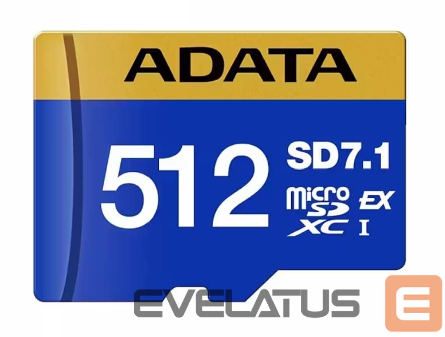 Kitas kompiuterio priedas ADATA MEMORY MICRO SDXC 512GB SD7.1/UD512GEX3L1-C