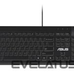 Kompiuterio klaviatūra Asus  KEYBOARD KU100 BLACK/90XB05E0-BKB010 