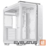 Kompiuterio dėžė Asus  Case||TUF Gaming GT502|MidiTower|Case product features Transparent panel|Not included|ATX|MicroATX|MiniITX|Colour White|GAMGT502PLUS/TGARGBWH 