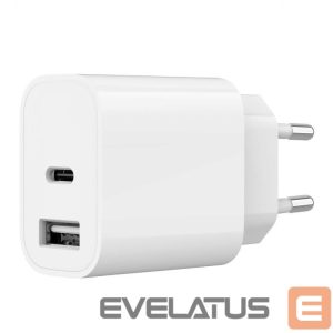 Įkrovikliai ir kabeliai Gembird  CHARGER USB UNIVERSAL WHITE/2P TA-UC-2AC12-01 
