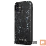 Nugarėlės dėklai Guess  Guess Marble Case for iPhone 12 mini - Black 