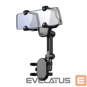 Automatinis laikiklis Hurtel  Car Phone Holder for Rearview Mirror - Black 