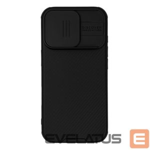 Nugarėlės dėklai Nillkin  Nillkin CamShield Pro Case for iPhone 16 Pro with camera cover - black 