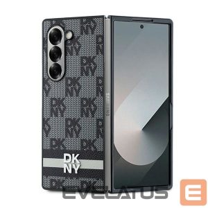 Nugarėlės dėklai DKNY  DKNY Checkered Pattern Printed Stripes case for Samsung Galaxy Z Fold 6 - black 