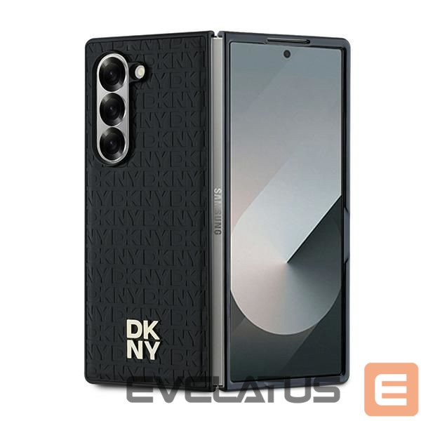 Nugarėlės dėklai DKNY DKNY Repeat Pattern Stack Logo Case for Samsung Galaxy Z Fold6 - Black